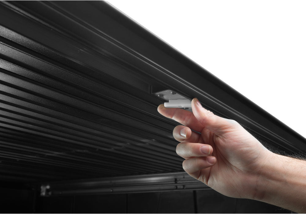 EQ Retractable Tonneau Cover 2024-2025 Toyota Tacoma 5' Bed with Deck Rail System without Stake Pockets
