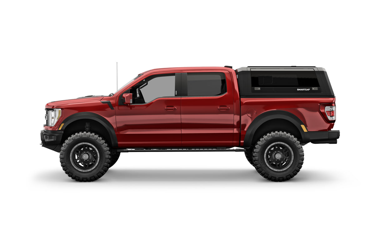 F-150 Truck Bed Cap SmartCapEVO Sport Matte Black For 21-26 Ford F-150 6.5 Foot Standard Bed RSI SmartCap