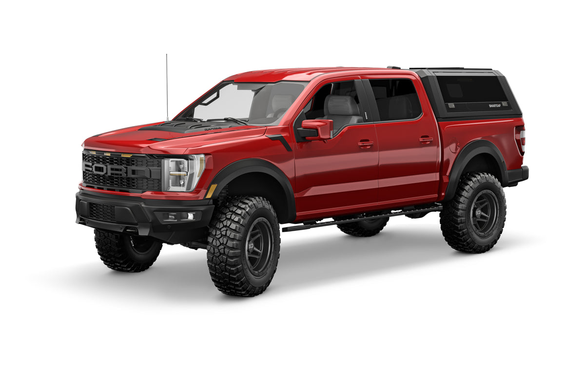 F-150 Truck Bed Cap SmartCapEVO Sport Matte Black For 21-26 Ford F-150 6.5 Foot Standard Bed RSI SmartCap