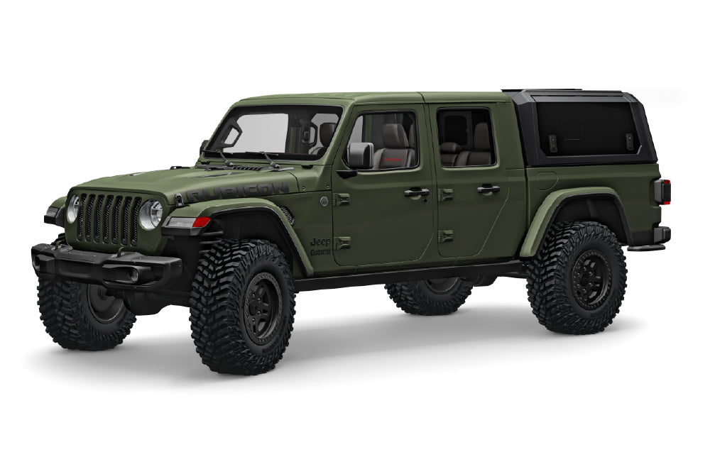 Gladiator Truck Bed Cap SmartCapEVO Sport Matte Black 20-26 Jeep Gladiator 5 Foot Short Bed SmartCap