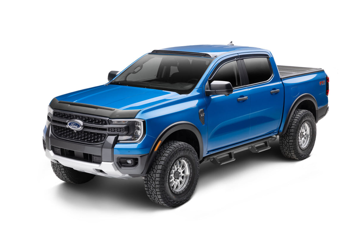 EpYx Step System Cab Length (2 Steps per Side) 2019-2025 Ford Ranger SuperCrew Textured Black NFab