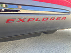 Rocker Panel Letter Inserts Fits 2020-2026 Ford Explorer