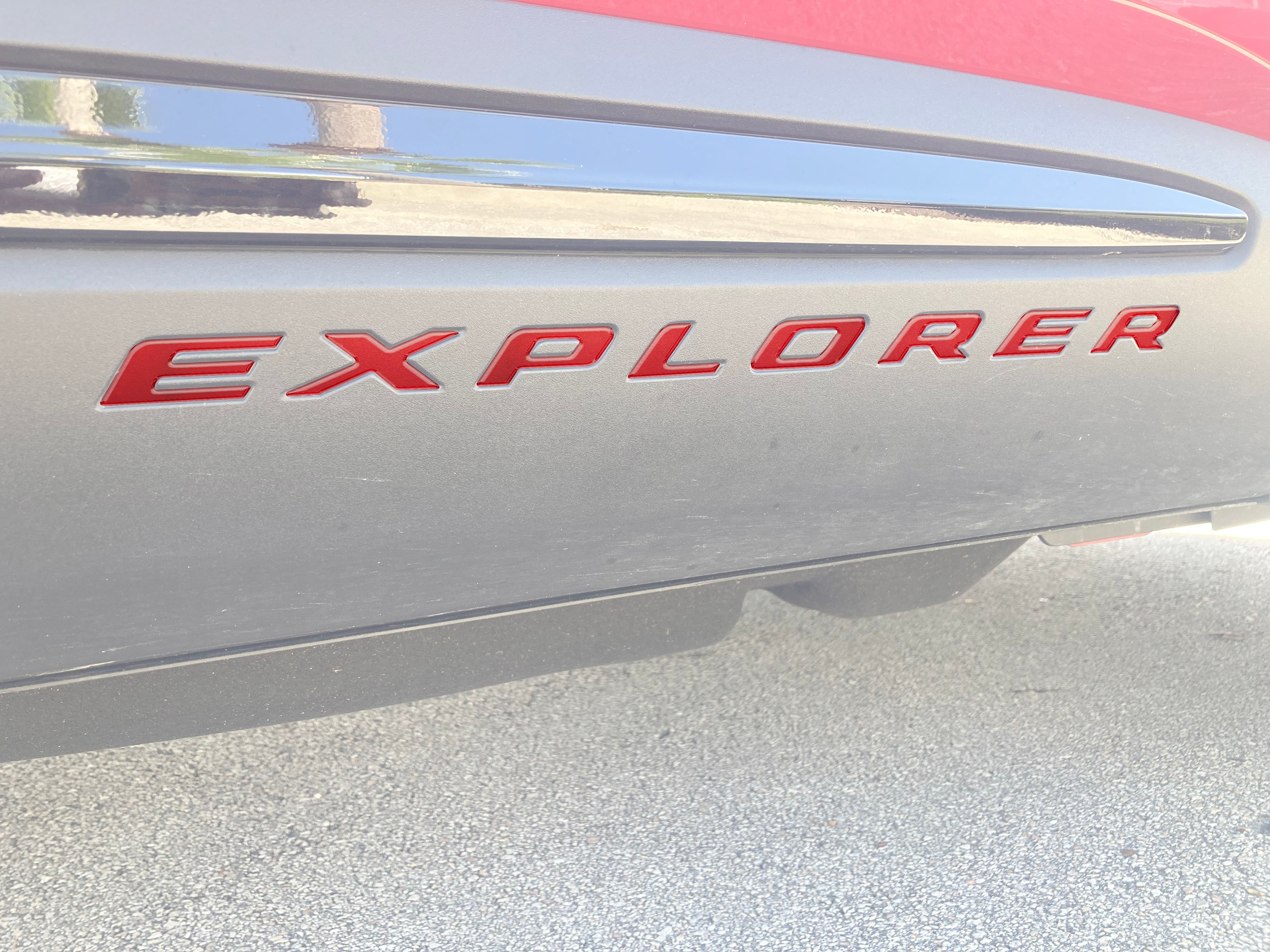 Rocker Panel Letter Inserts Fits 2020-2026 Ford Explorer