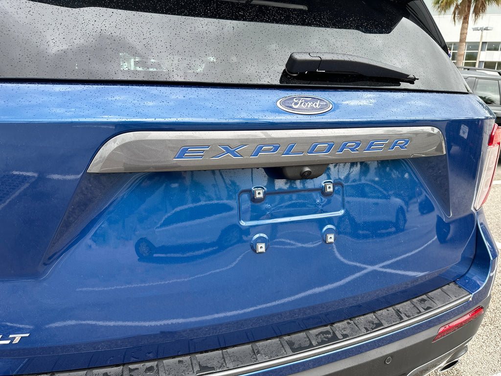 Lift Gate Letter Inserts Fits 2020-2024 Ford Explorer