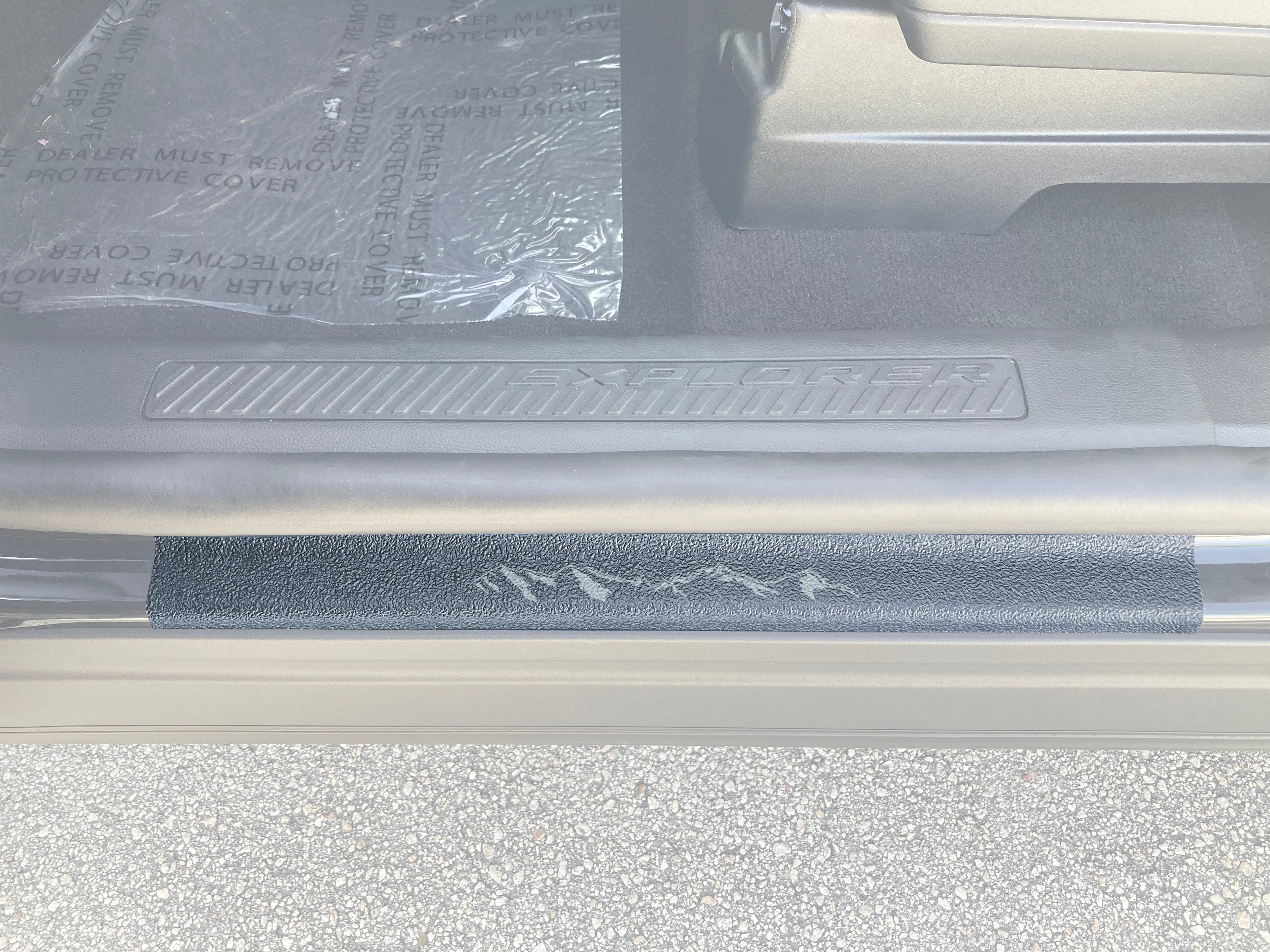 Doorsill Protection Overlays Fits 2020-2026 Ford Explorer