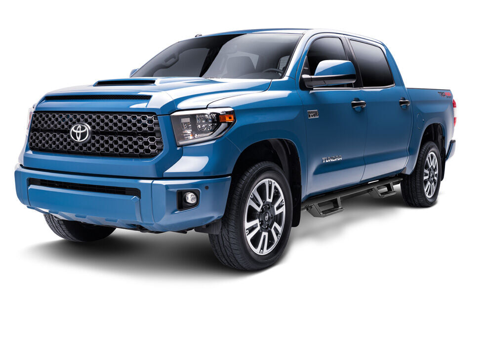 EpYx Step System Cab Length (2 Steps per Side) 2007-2021 Toyota Tundra Double Cab Textured Black NFab