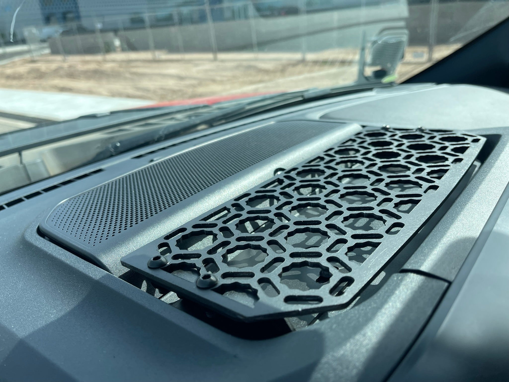 Foutz Motorsports Dash center panel kit in Hammer Black - From Adapt-a-panel 2021-2023 Ford F-150 Raptor 2023 Ford F-150 Raptor R