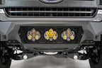 2018-2020 Ford F-150 Bomber Front Bumper Mounts for 3 Baja Designs LP6 Round Lights Addictive Desert Designs