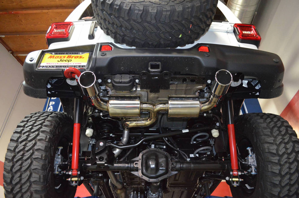 Injen 18-25 Jeep Wrangler JL Dual Exhaust System Polished