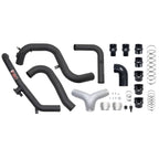 Injen 21-24 Ford Bronco V6-2.7L Twin Turbo SES Intercooler Pipes Wrinkle Black