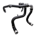 Injen 21-24 Ford Bronco V6-2.7L Twin Turbo SES Intercooler Pipes Wrinkle Black