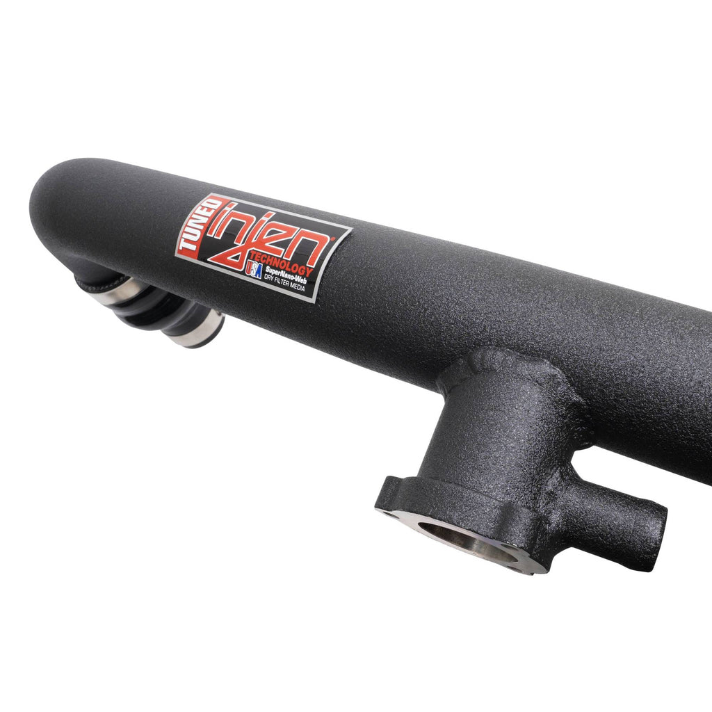 Injen 21-24 Ford Bronco V6-2.7L Twin Turbo SES Intercooler Pipes Wrinkle Black