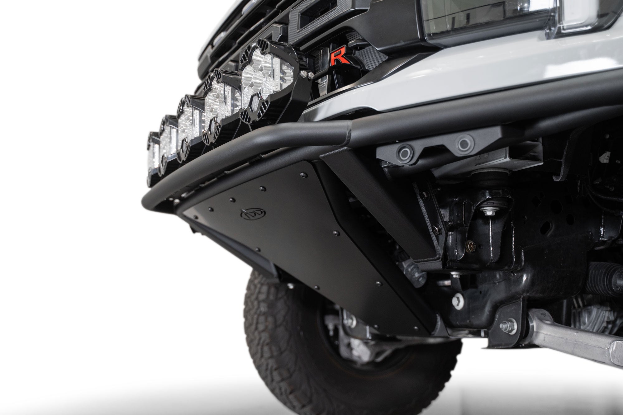 2021+ Ford F-150 Raptor Pro Plus Frame Cut Front Bumper | 20-inch Light Bar Addictive Desert Designs