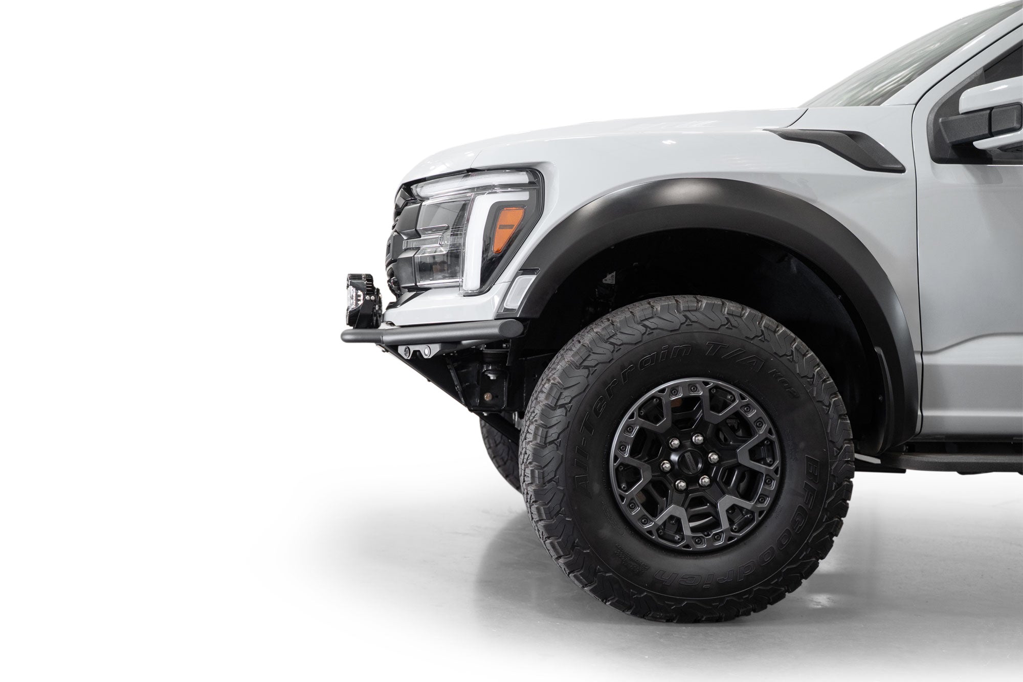 2021+ Ford F-150 Raptor Pro Plus Frame Cut Front Bumper | 20-inch Light Bar Addictive Desert Designs