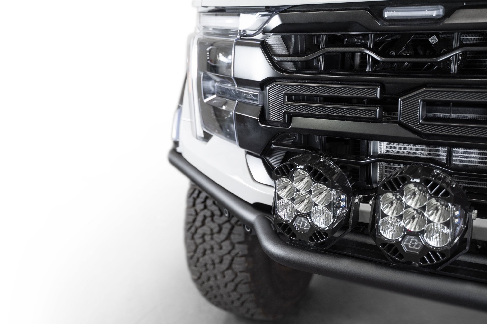 2021+ Ford F-150 Raptor Pro Plus Frame Cut Front Bumper | 20-inch Light Bar Addictive Desert Designs