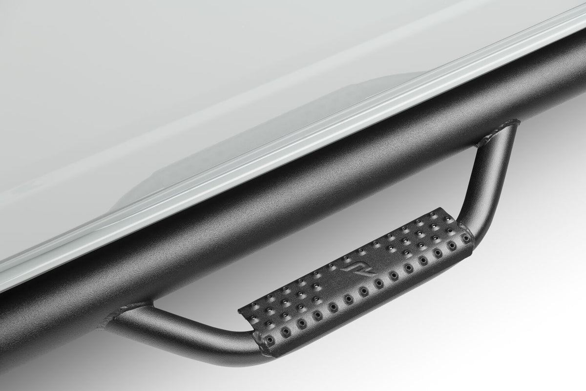 Nerf Step Bar Cab Length (2 Steps per Side) 21-25 Ford Bronco 4 Dr Textured Black NFab