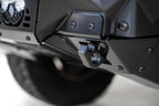 2019-2025 RAM 2500 3500 Bomber Front Bumper Mounts for three Baja Design's LP6 round lights Addictive Desert Designs