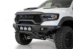 2021-2024 RAM 1500 TRX Bomber Front Bumper Mounts for 3 Baja Designs LP6 round lights Addictive Desert Designs