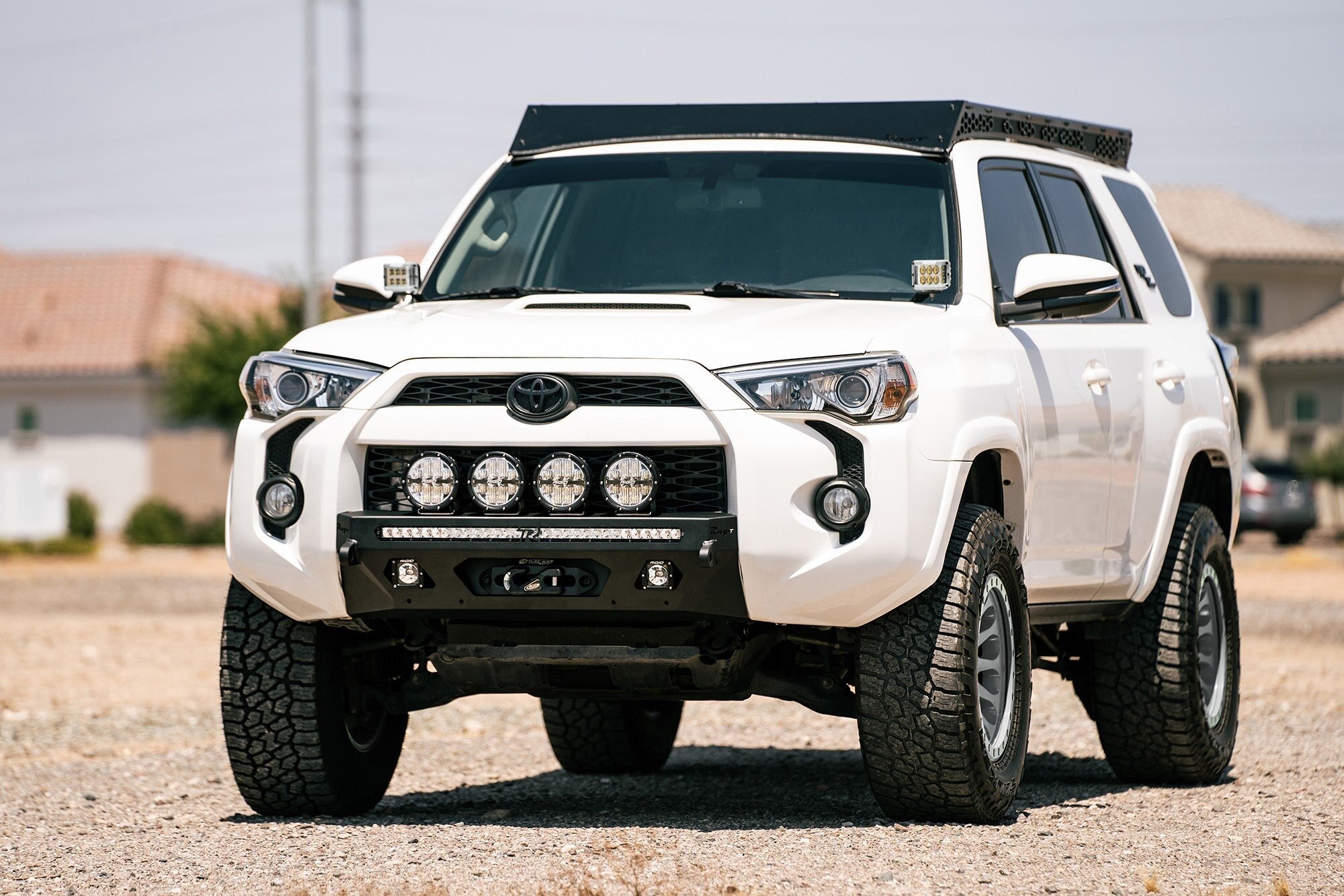 2014-2024 Toyota 4Runner Center Mount Winch Front Bumper Rago Fabrication