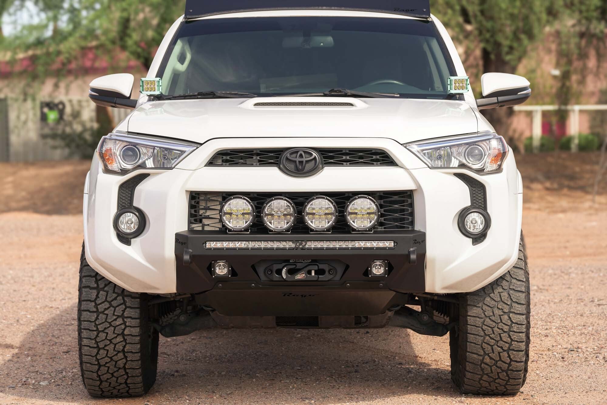 2014-2024 Toyota 4Runner Center Mount Winch Front Bumper Rago Fabrication