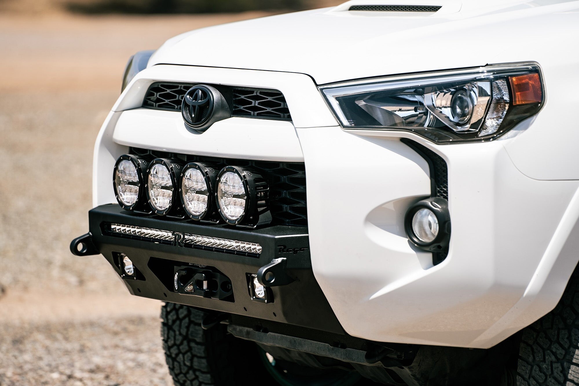 2014-2024 Toyota 4Runner Center Mount Winch Front Bumper Rago Fabrication