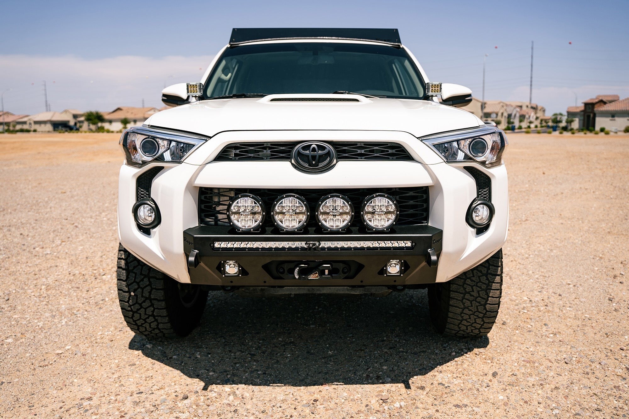 2014-2024 Toyota 4Runner Center Mount Winch Front Bumper Rago Fabrication