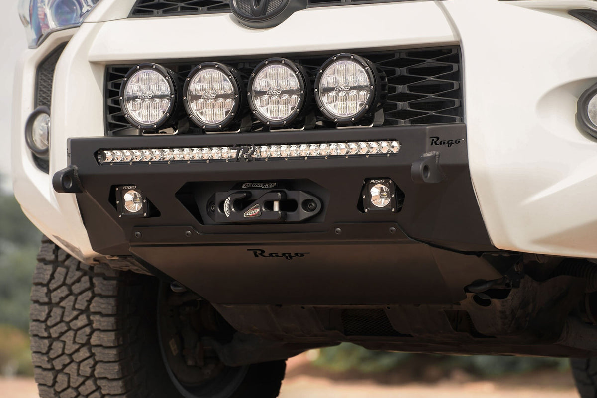 2014-2024 Toyota 4Runner Center Mount Winch Front Bumper Rago Fabrication