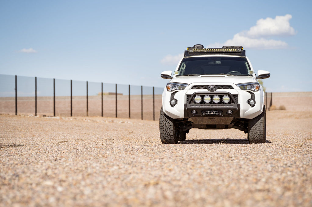 2014-2024 Toyota 4Runner Center Mount Winch Front Bumper with Top Hoop Rago Fabrication