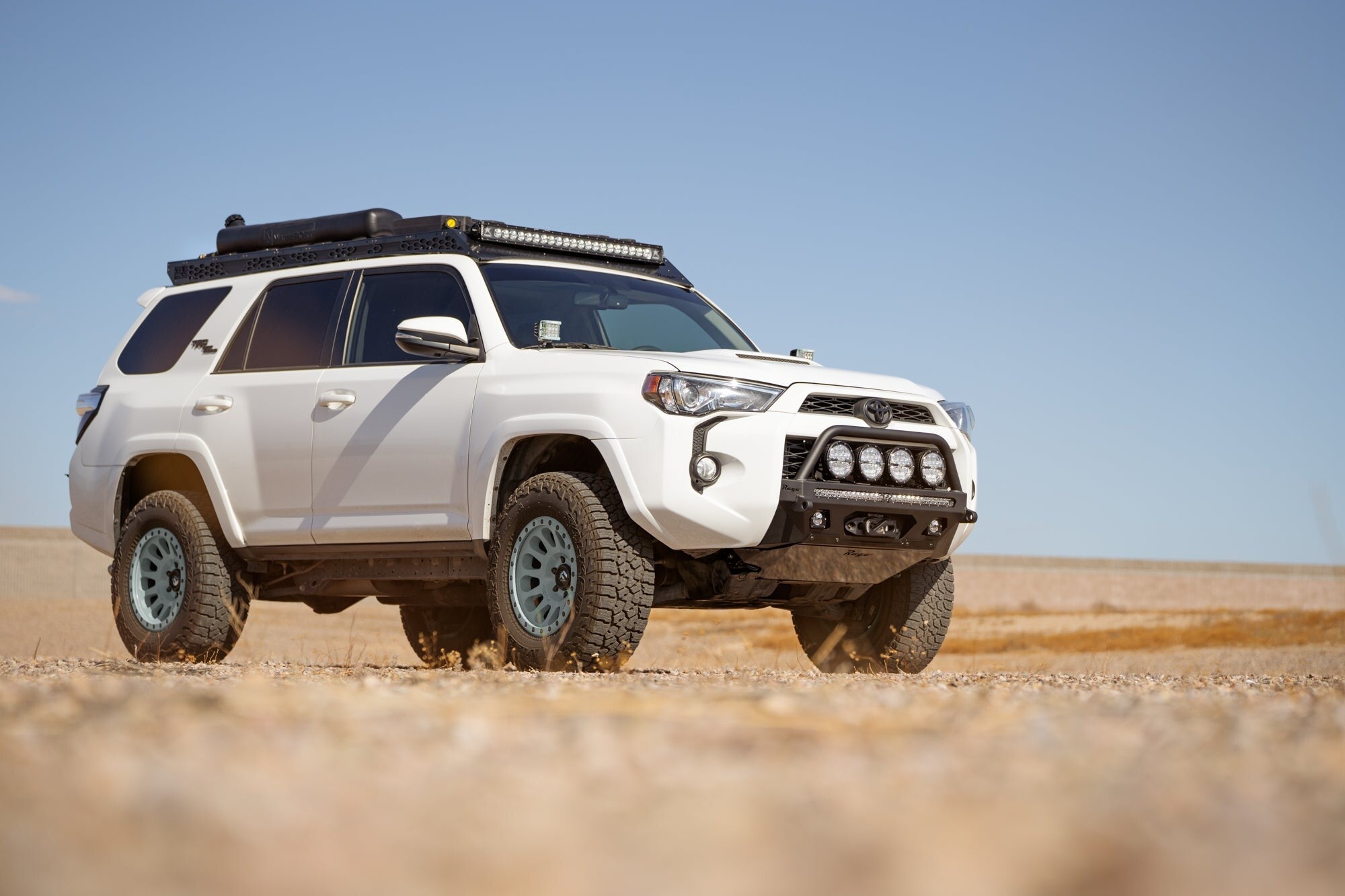 2014-2024 Toyota 4Runner Center Mount Winch Front Bumper with Top Hoop Rago Fabrication