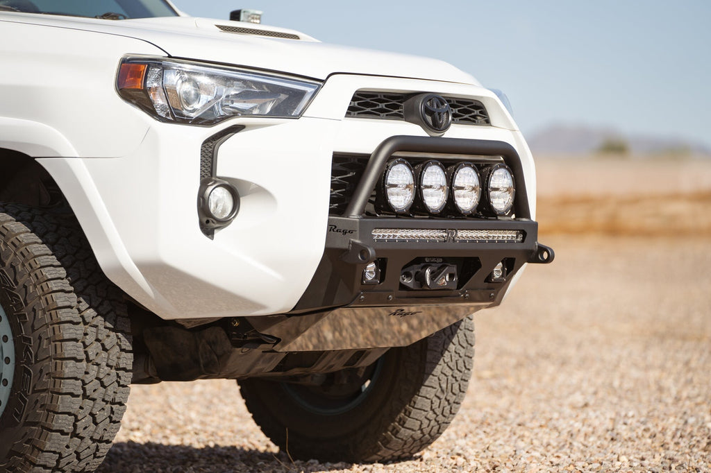 2014-2024 Toyota 4Runner Center Mount Winch Front Bumper with Top Hoop Rago Fabrication