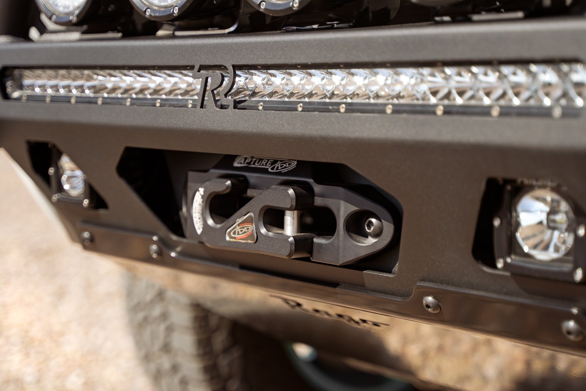 2014-2024 Toyota 4Runner Center Mount Winch Front Bumper with Top Hoop Rago Fabrication