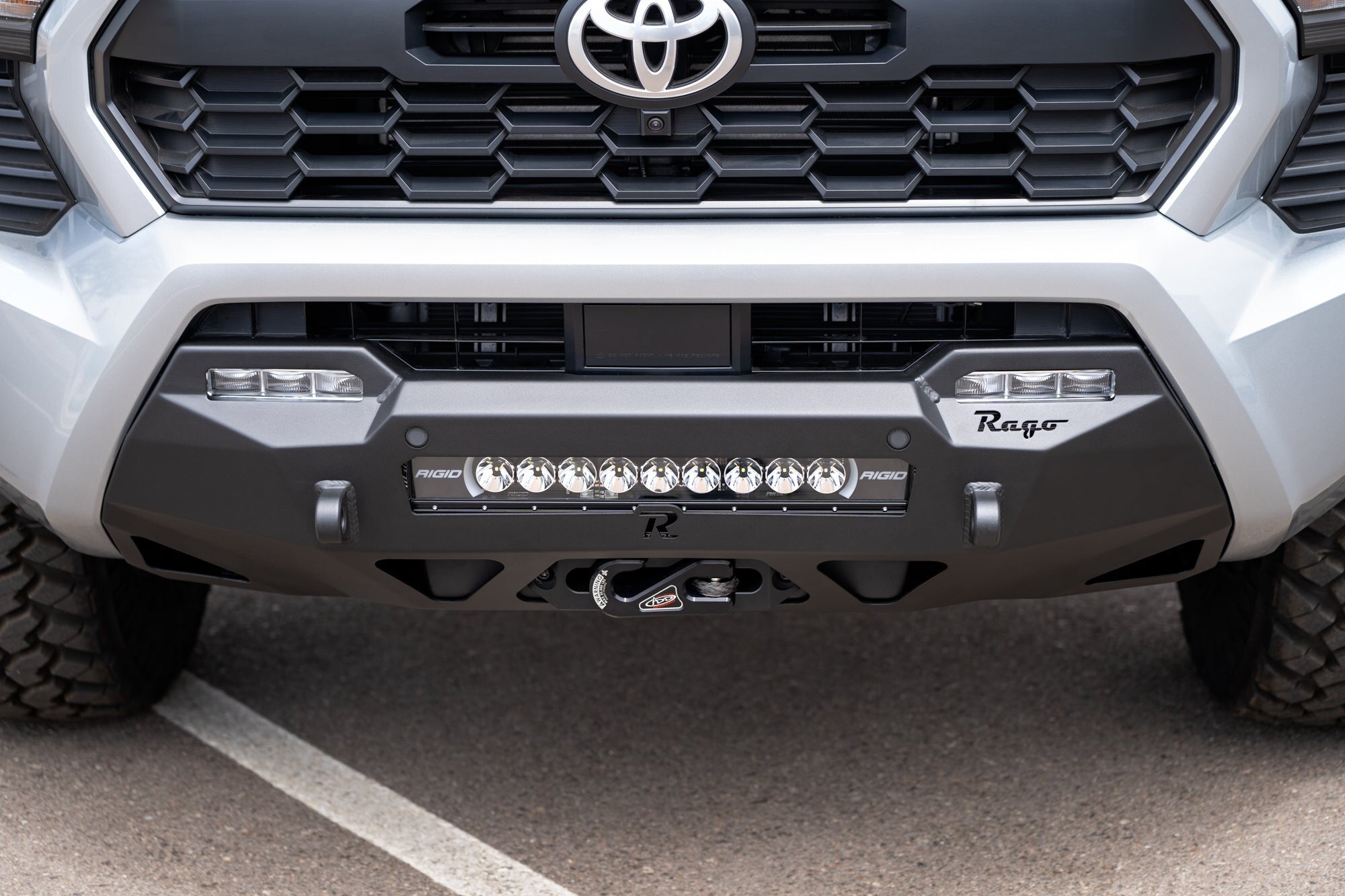 2024+ Toyota Tacoma Low-Profile Winch Bumper Rago Fabrication