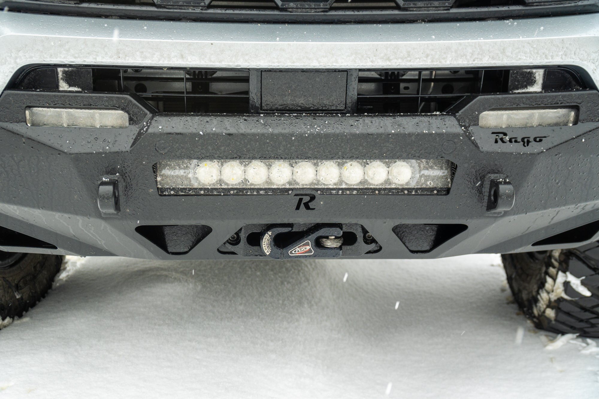2024+ Toyota Tacoma Low-Profile Winch Bumper Rago Fabrication