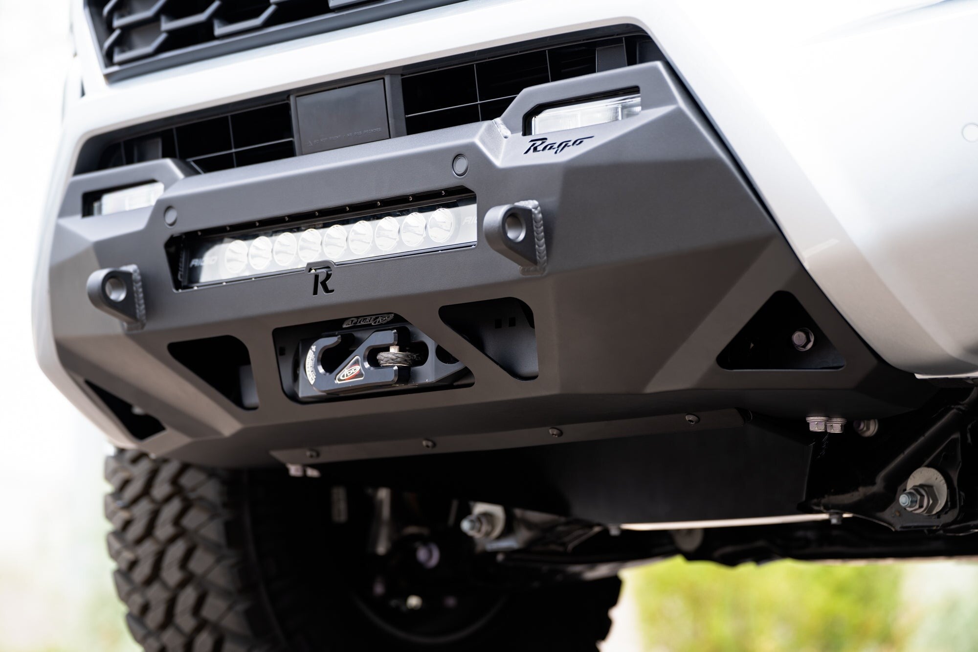 2024+ Toyota Tacoma Low-Profile Winch Bumper Rago Fabrication