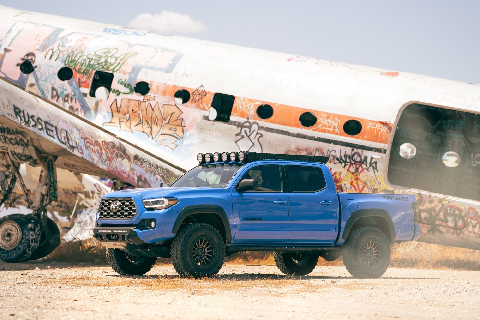 2016-2023 Toyota Tacoma Center Mount Winch Front Bumper Rago Fabrication
