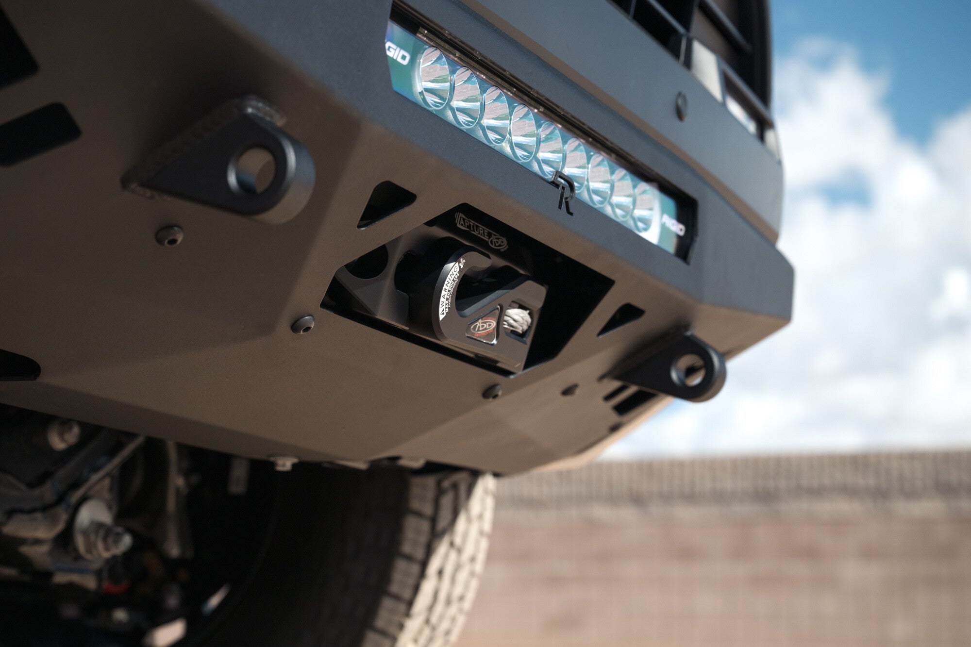 2025+ Toyota 4Runner Center Mount Winch Front Bumper Rago Fabrication