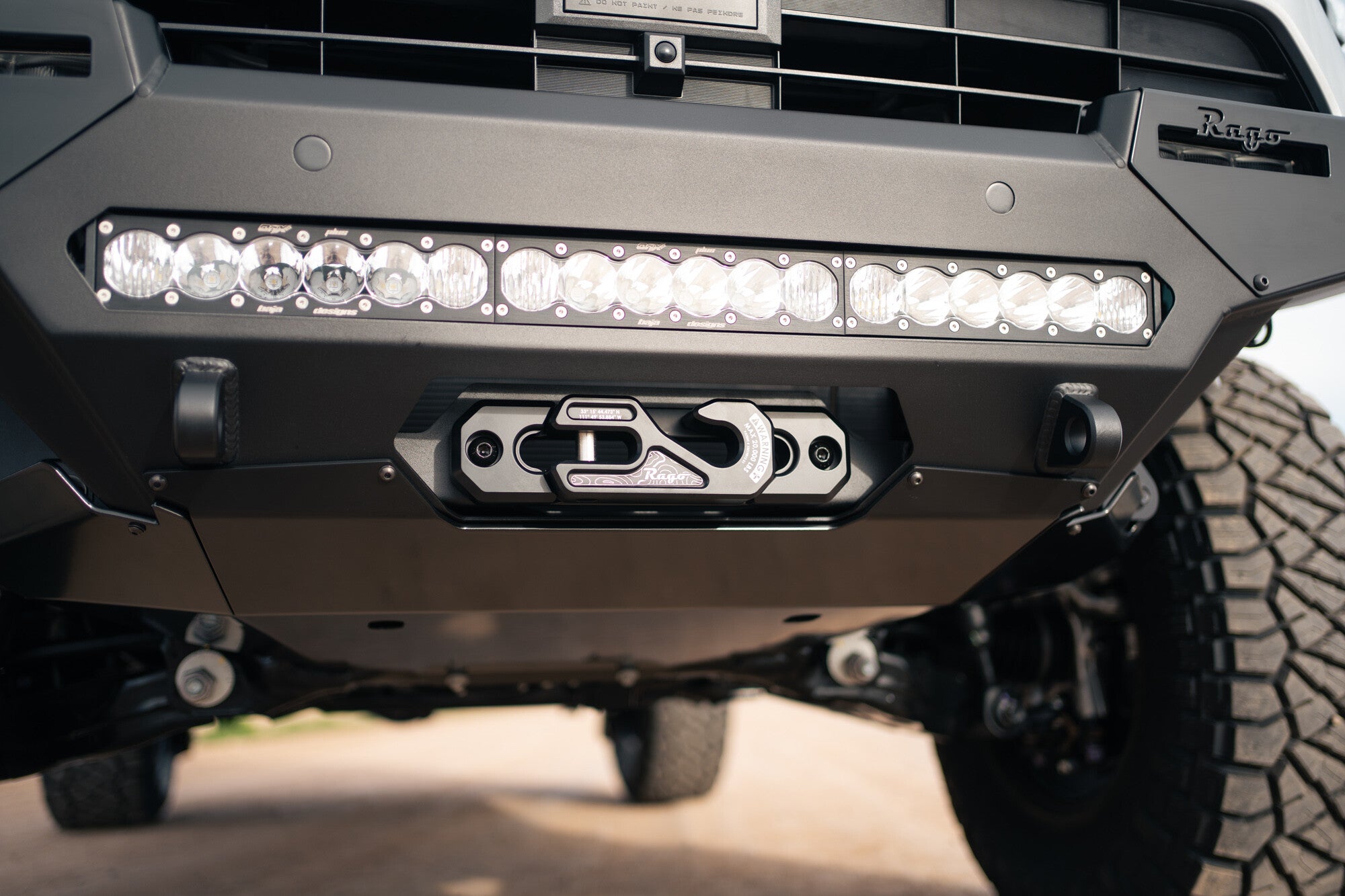 2025-2026 Toyota 4Runner Full-Width Winch Front Bumper Rago Fabrication