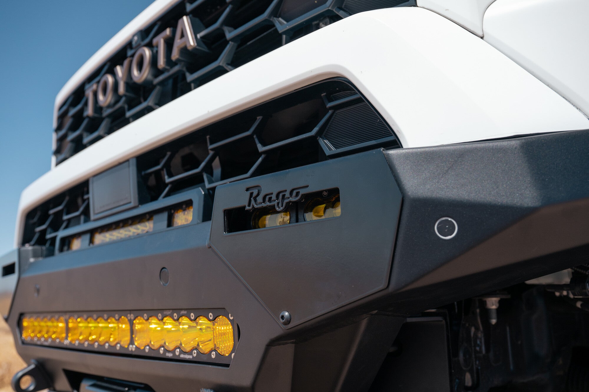 2025-2026 Toyota 4Runner Full-Width Winch Front Bumper TRD Pro & Trailhunter Rago Fabrication