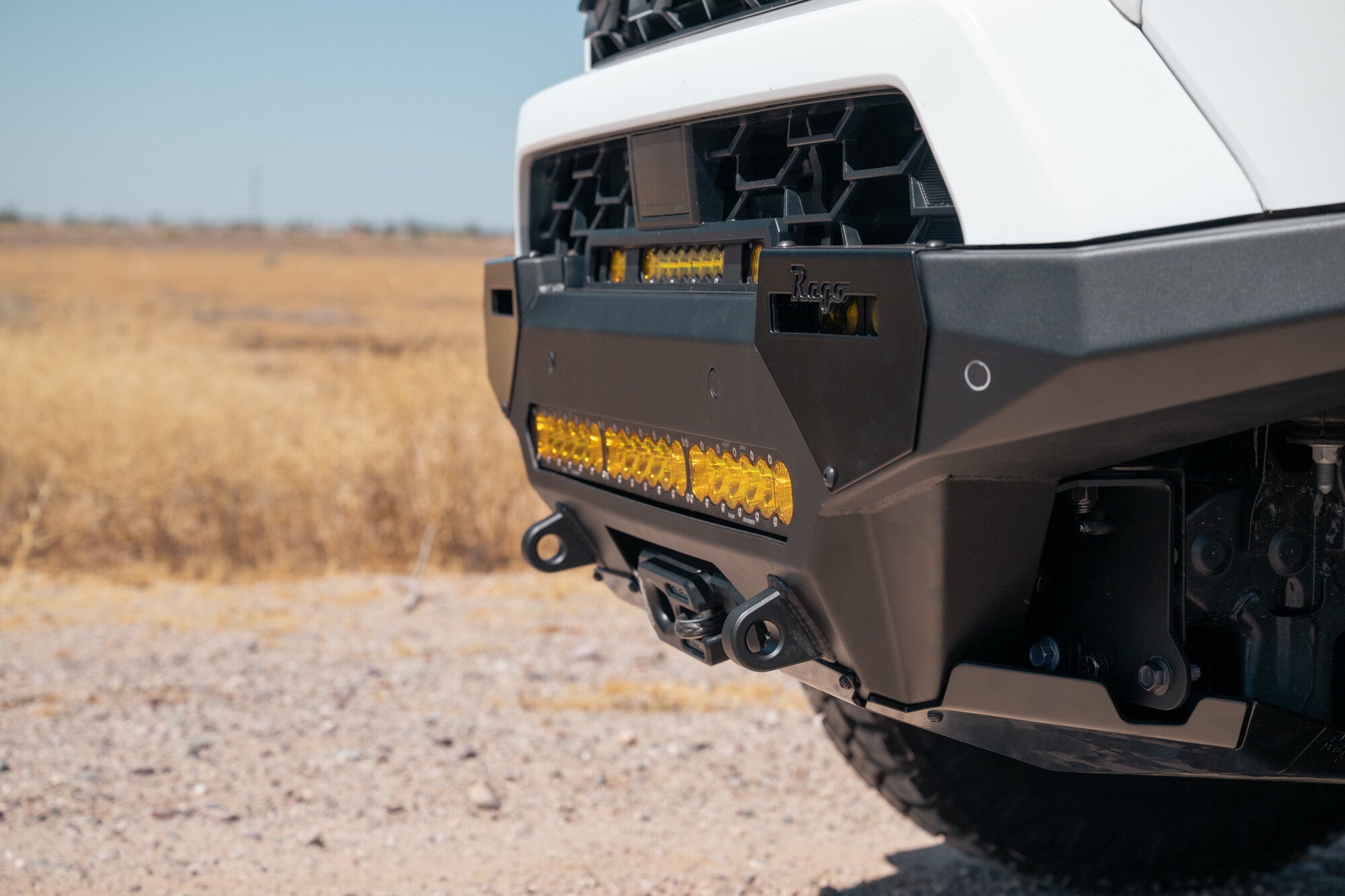 2025-2026 Toyota 4Runner Full-Width Winch Front Bumper TRD Pro & Trailhunter Rago Fabrication