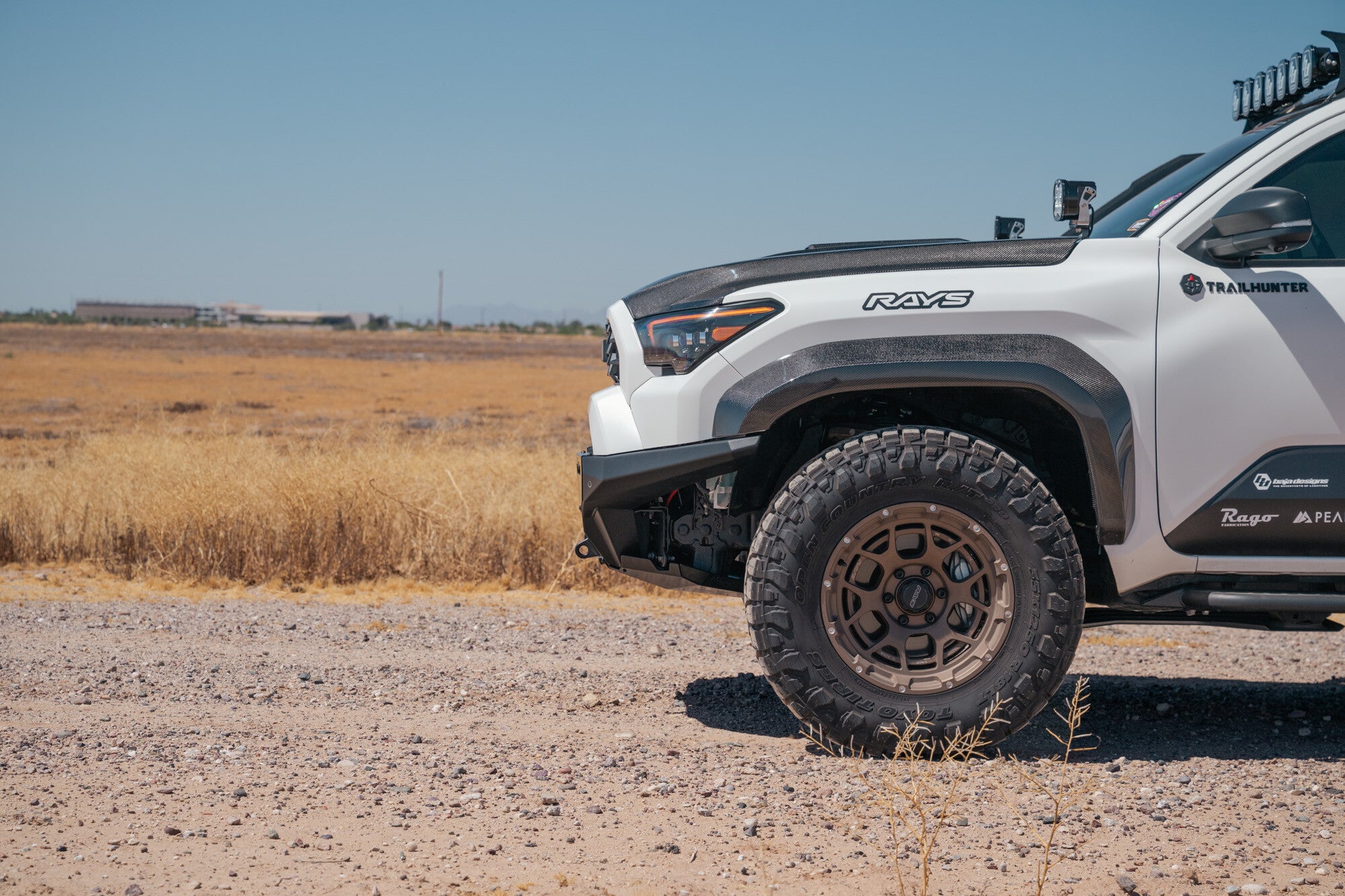 2025-2026 Toyota 4Runner Full-Width Winch Front Bumper TRD Pro & Trailhunter Rago Fabrication
