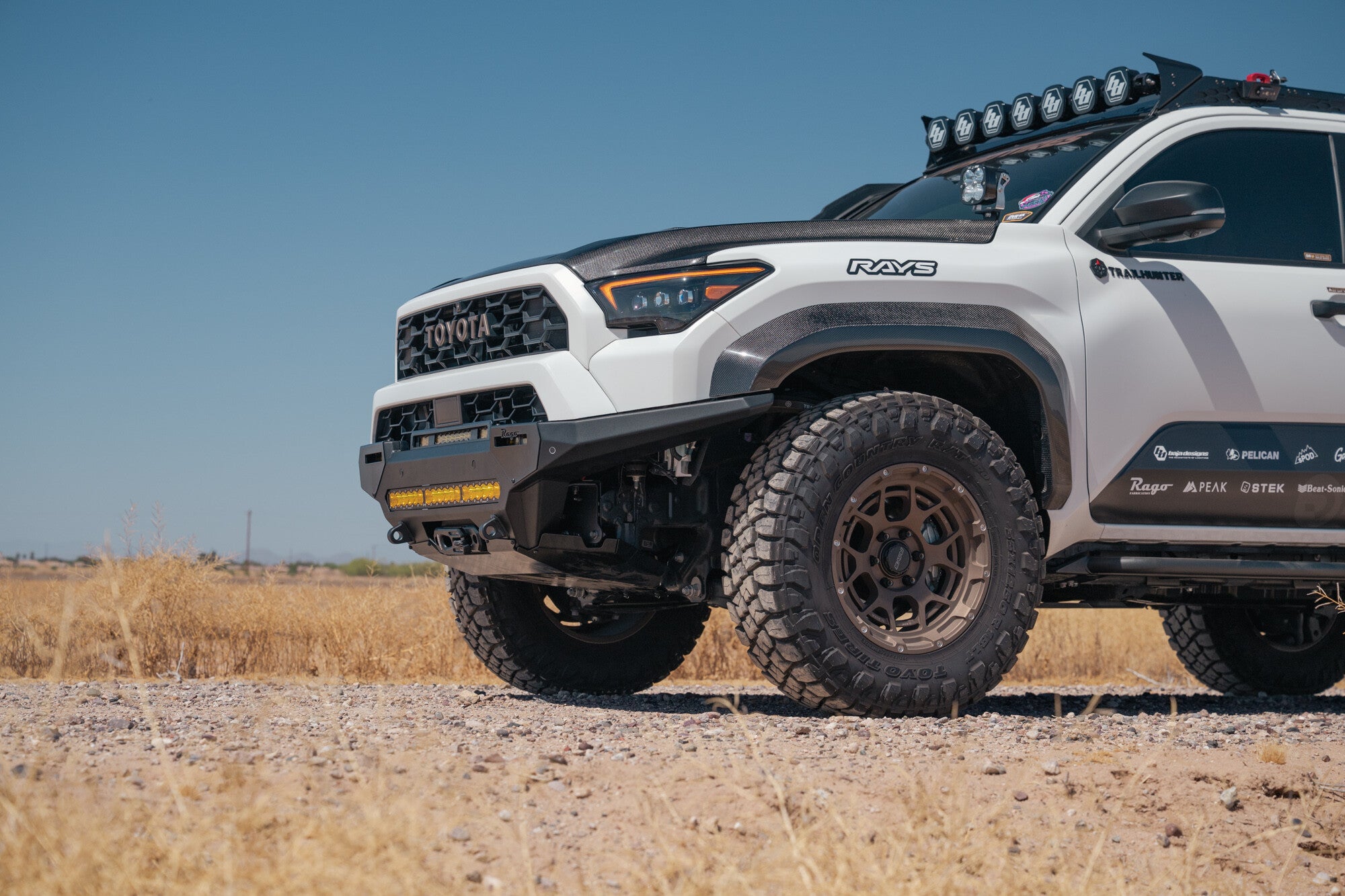 2025-2026 Toyota 4Runner Full-Width Winch Front Bumper TRD Pro & Trailhunter Rago Fabrication