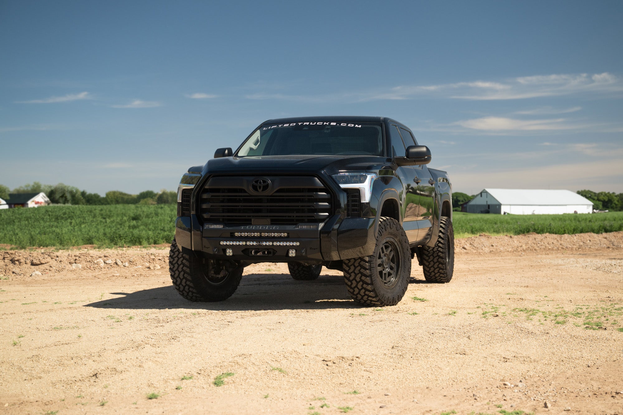 2022-2025 Toyota Tundra Stealth Center Mount Front Bumper w/ Top Hoop