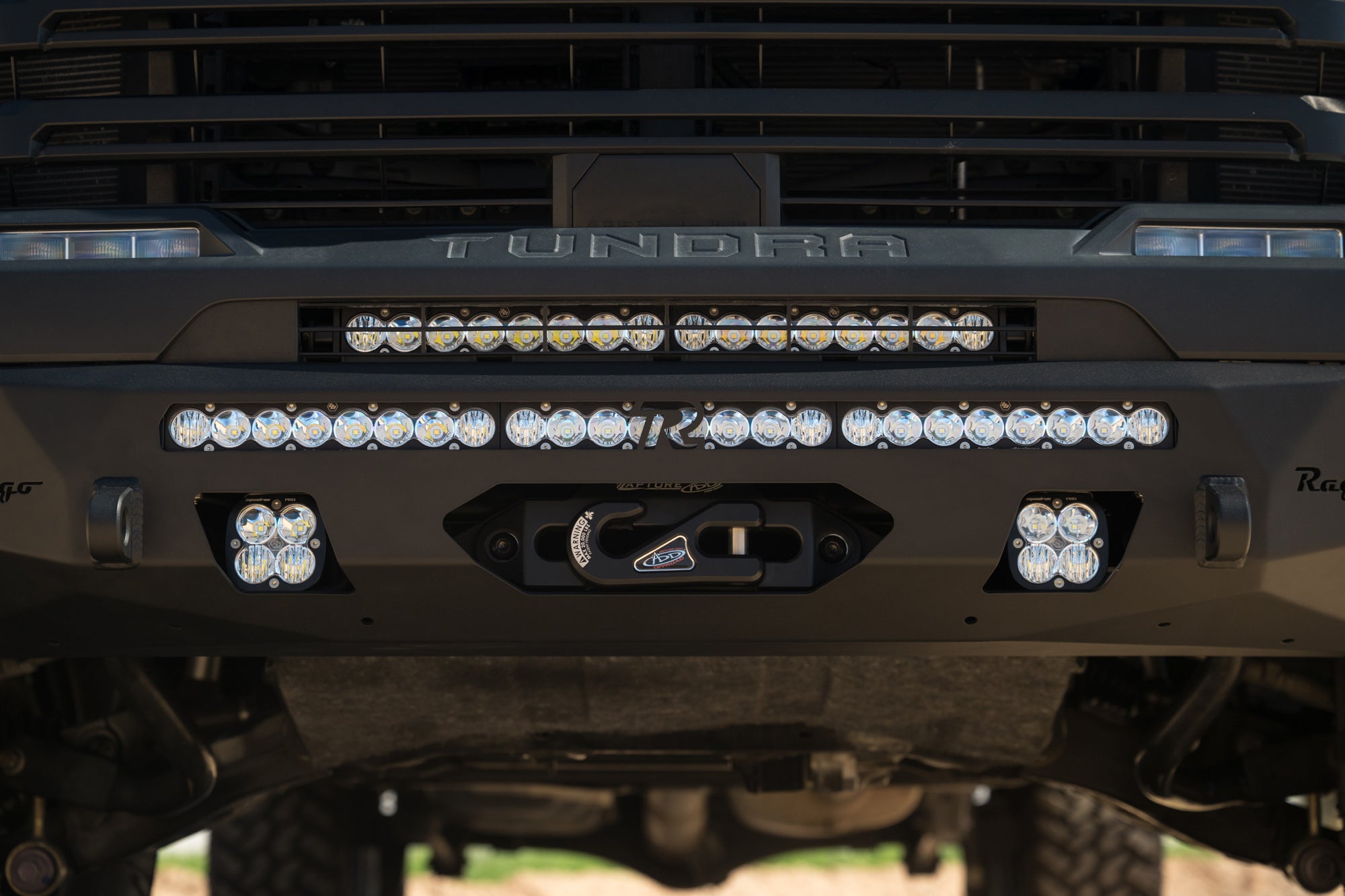 2022-2025 Toyota Tundra Stealth Center Mount Front Bumper w/ Top Hoop