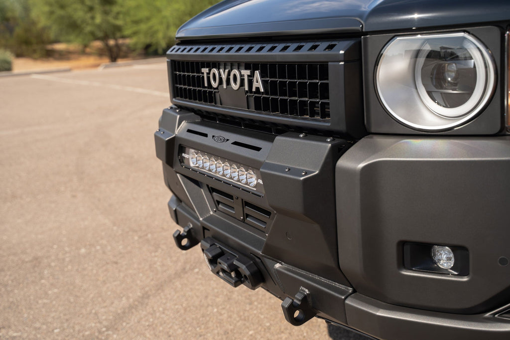 2024+ Toyota Land Cruiser Stealth Center Mount Winch Front Bumper - Apollo Off-Road