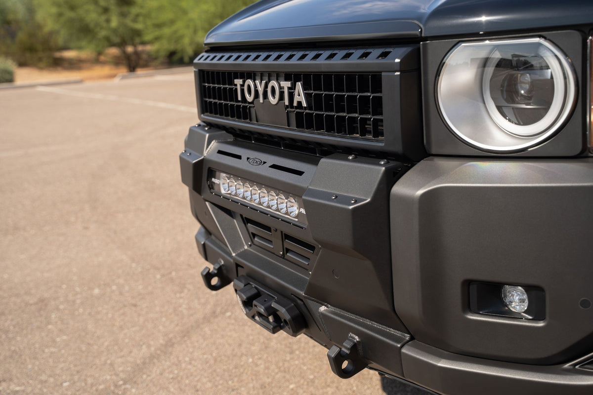 2024+ Toyota Land Cruiser Stealth Center Mount Winch Front Bumper - Apollo Off-Road