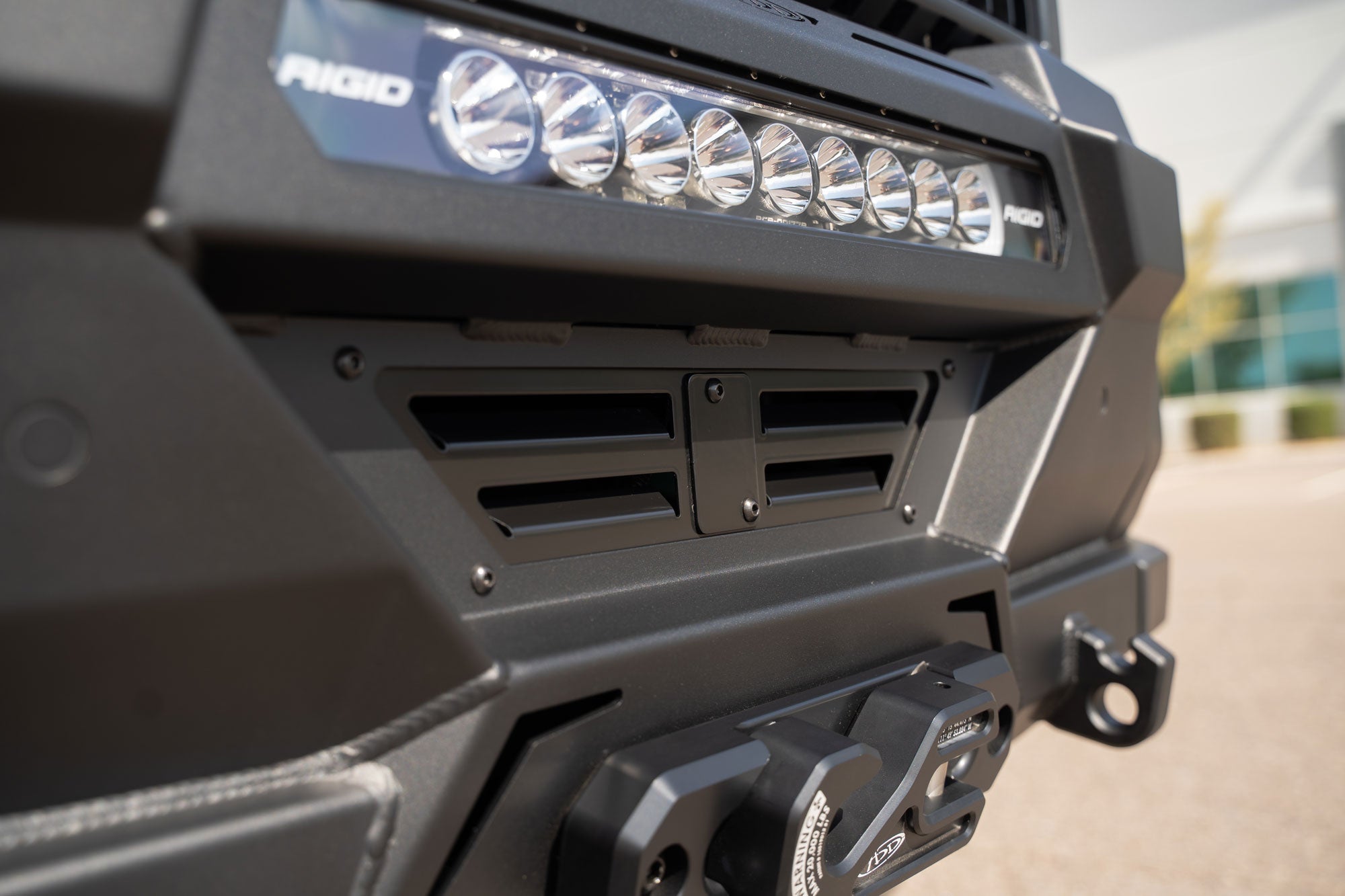 2024+ Toyota Land Cruiser Stealth Center Mount Winch Front Bumper - Apollo Off-Road