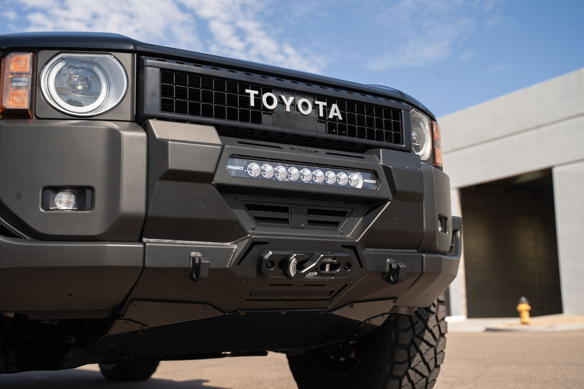 2024+ Toyota Land Cruiser Skid Plate For Stealth Center Mount Front Bumper - Apollo Off-Road