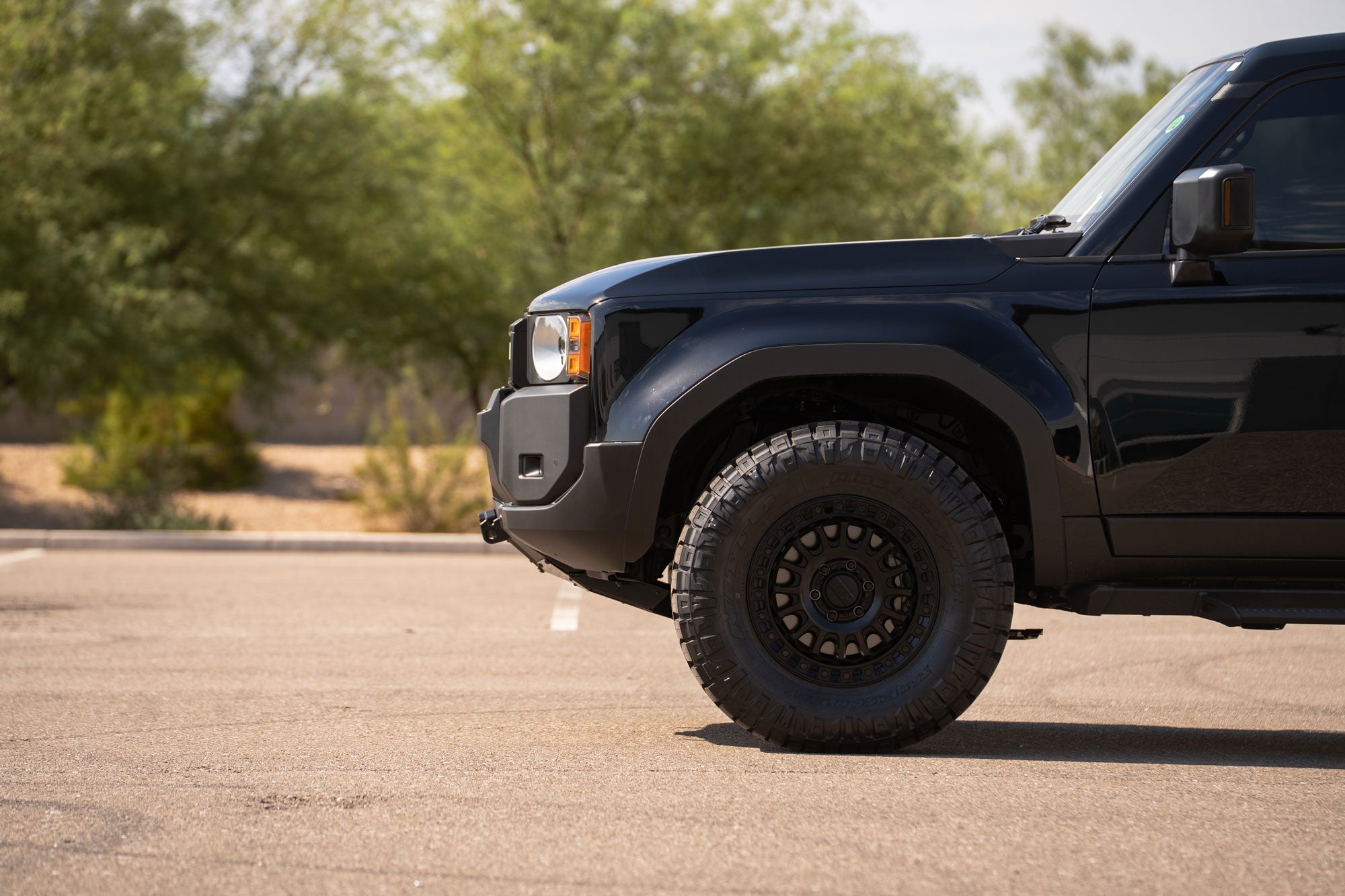 2024+ Toyota Land Cruiser Stealth Center Mount Winch Front Bumper - Apollo Off-Road