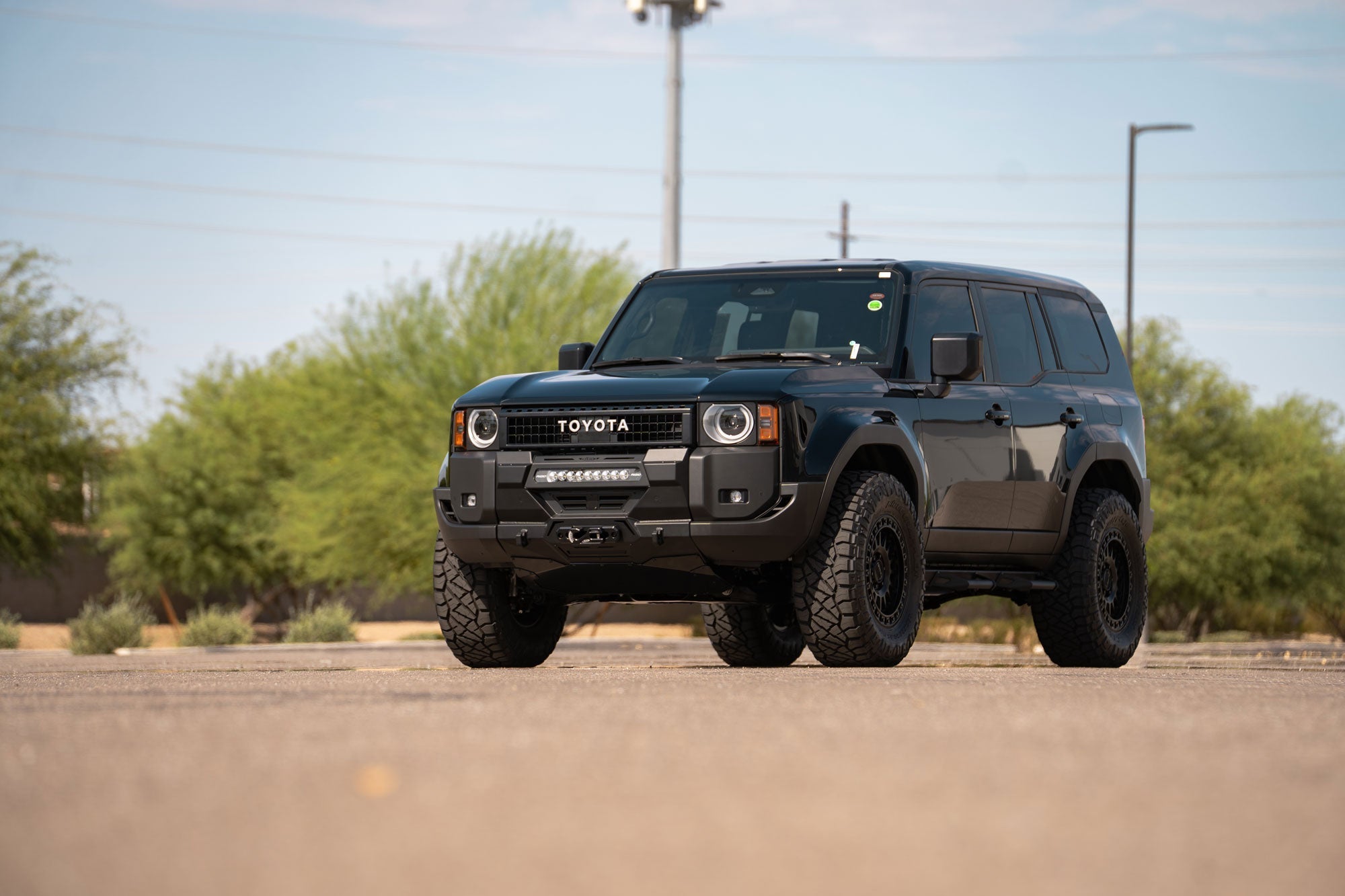 2024+ Toyota Land Cruiser Stealth Center Mount Winch Front Bumper - Apollo Off-Road