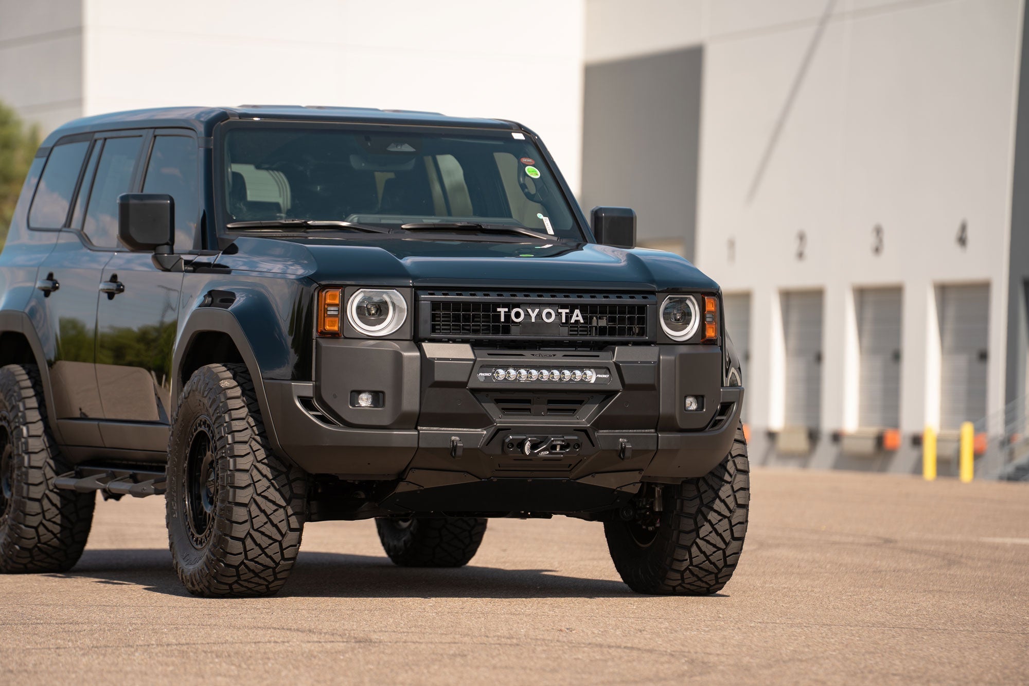 2024+ Toyota Land Cruiser Stealth Center Mount Winch Front Bumper - Apollo Off-Road